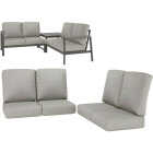 Northcape International Rockton Gray Polyester Sectional Cushion Set Image 2