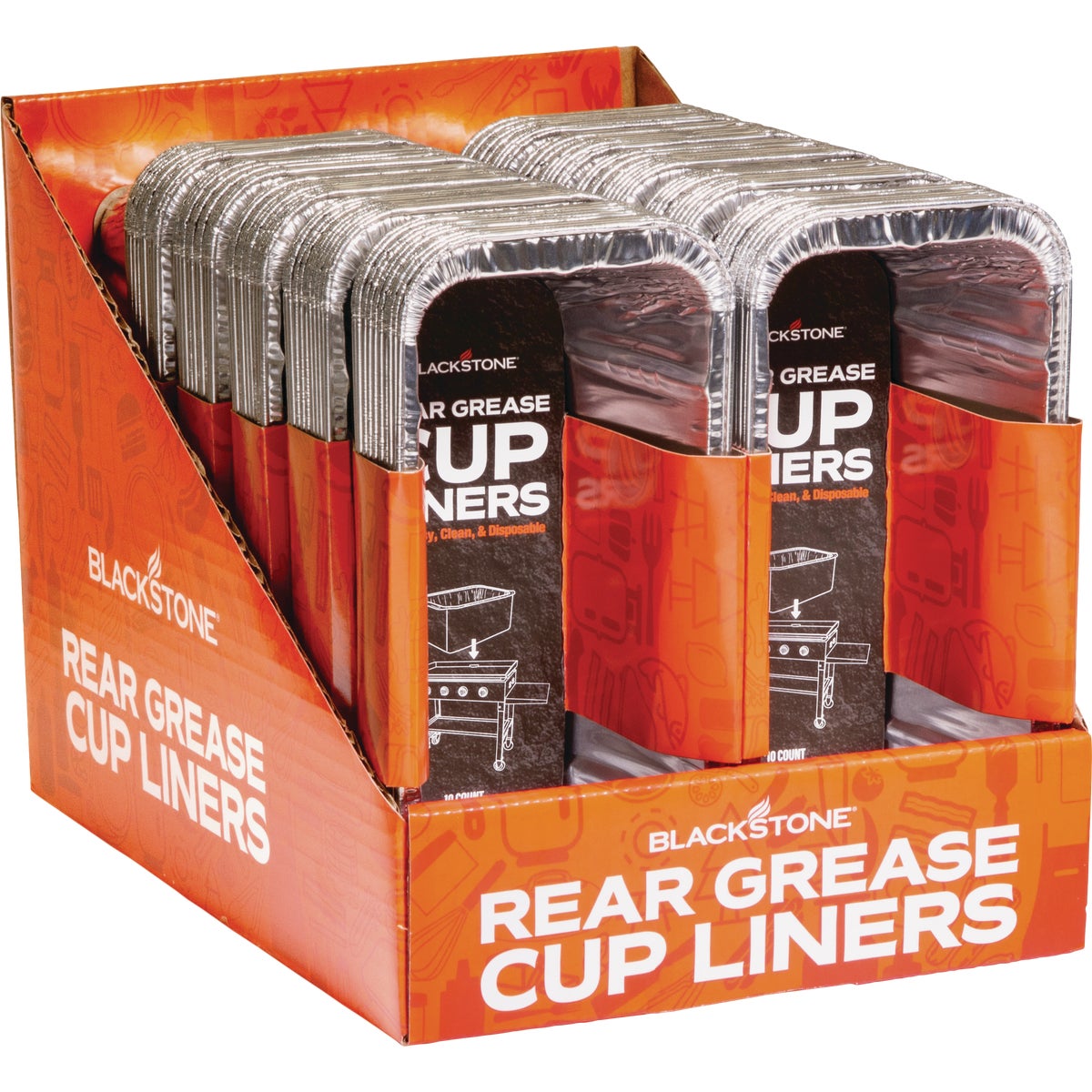 Blackstone Aluminum Foil Grease Cup Liner (10-Pack) Image 6