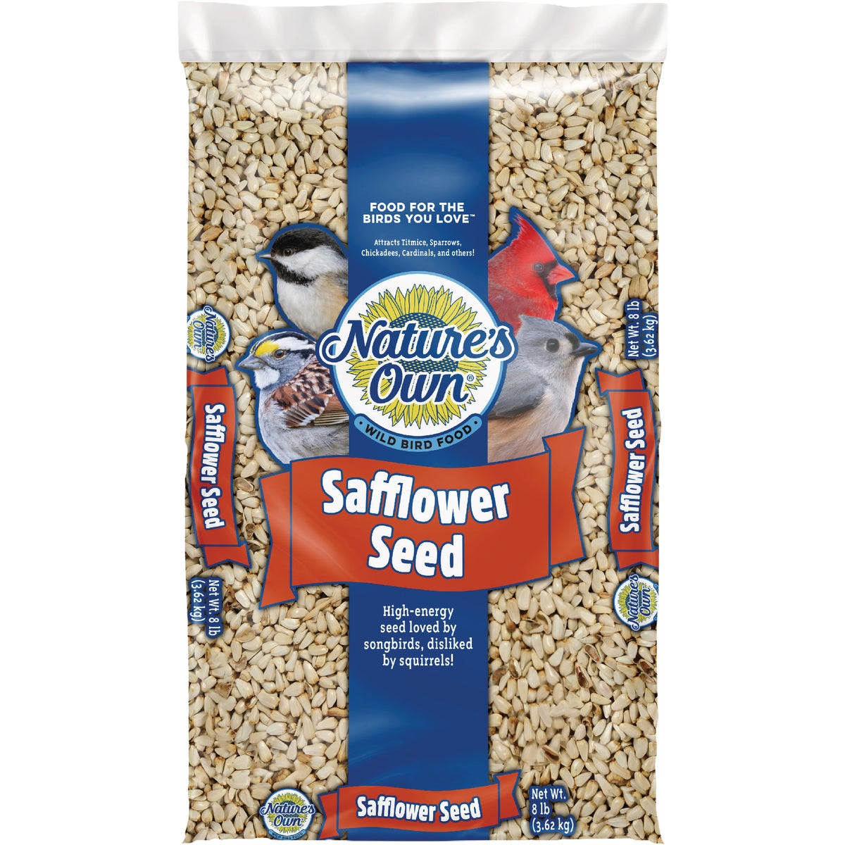 Nature's Own 8 Lb. Safflower Bird Seed