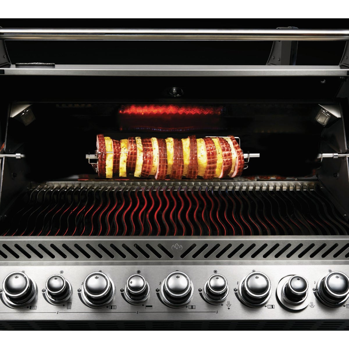 Napoleon Charcoal PRO Grill Commercial Grade Rotisserie Kit Image 2