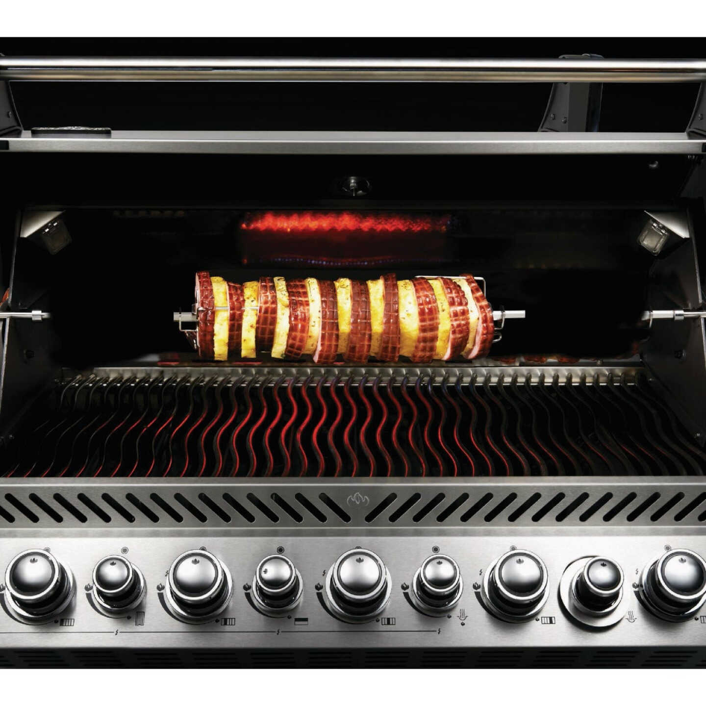 Napoleon Charcoal PRO Grill Commercial Grade Rotisserie Kit Image 2