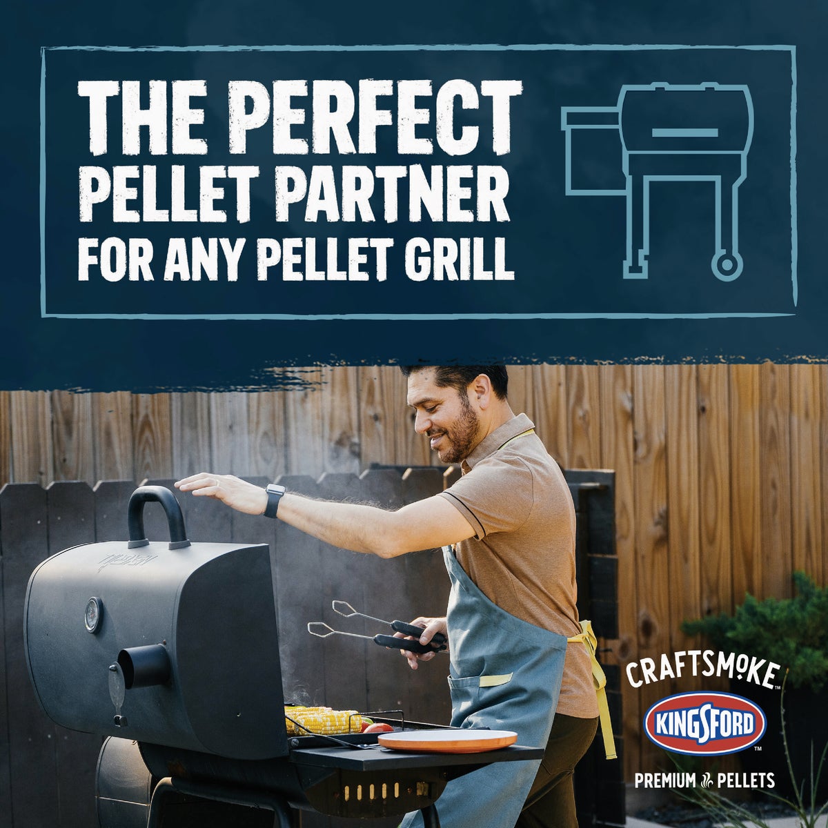 Kingsford Craftsmoke 20 Lb. Grillmaster's Choice Pellets Image 4