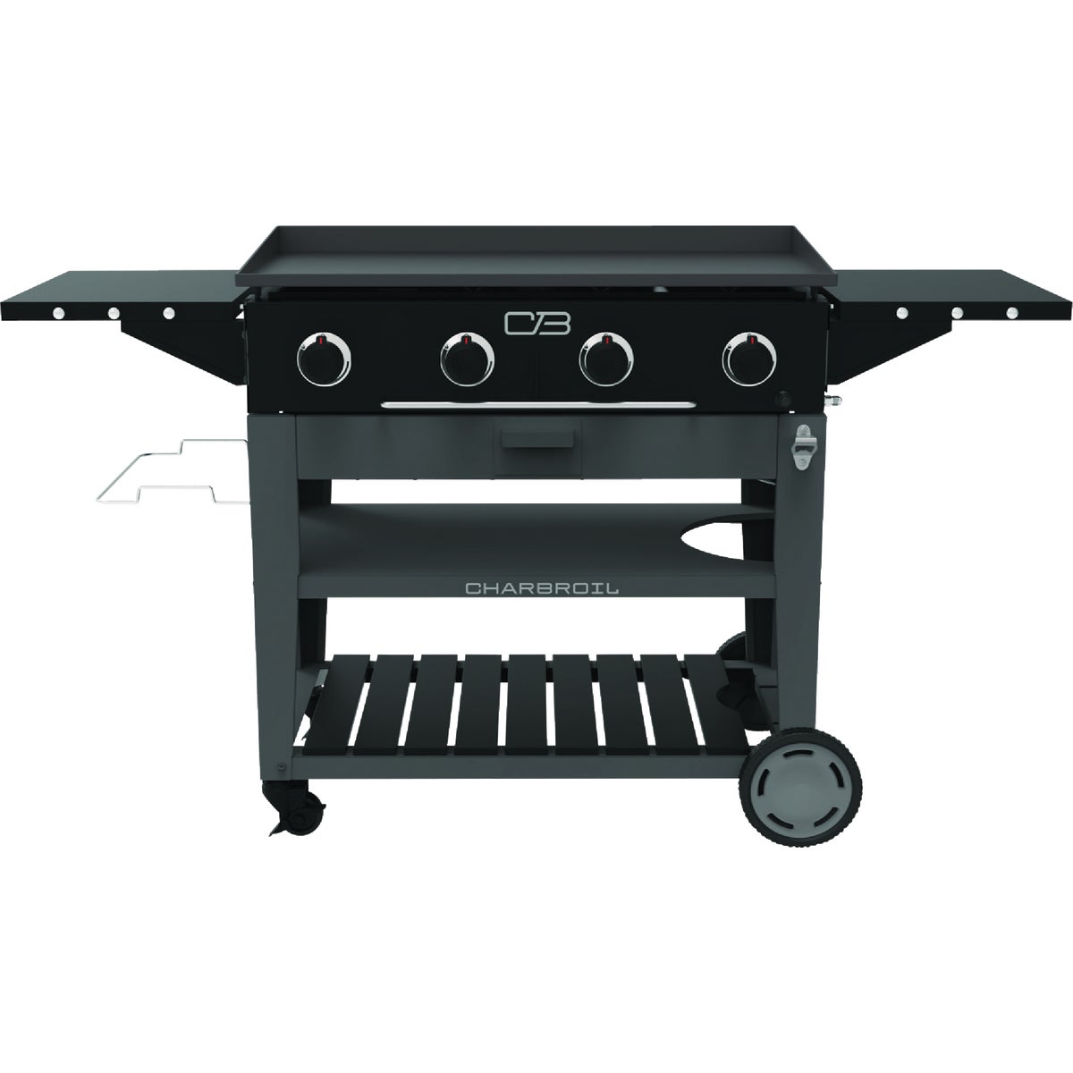 Char-Broil 4-Burner Black 40,000 BTU 787 Sq. In. Outdoor LP Gas Griddle