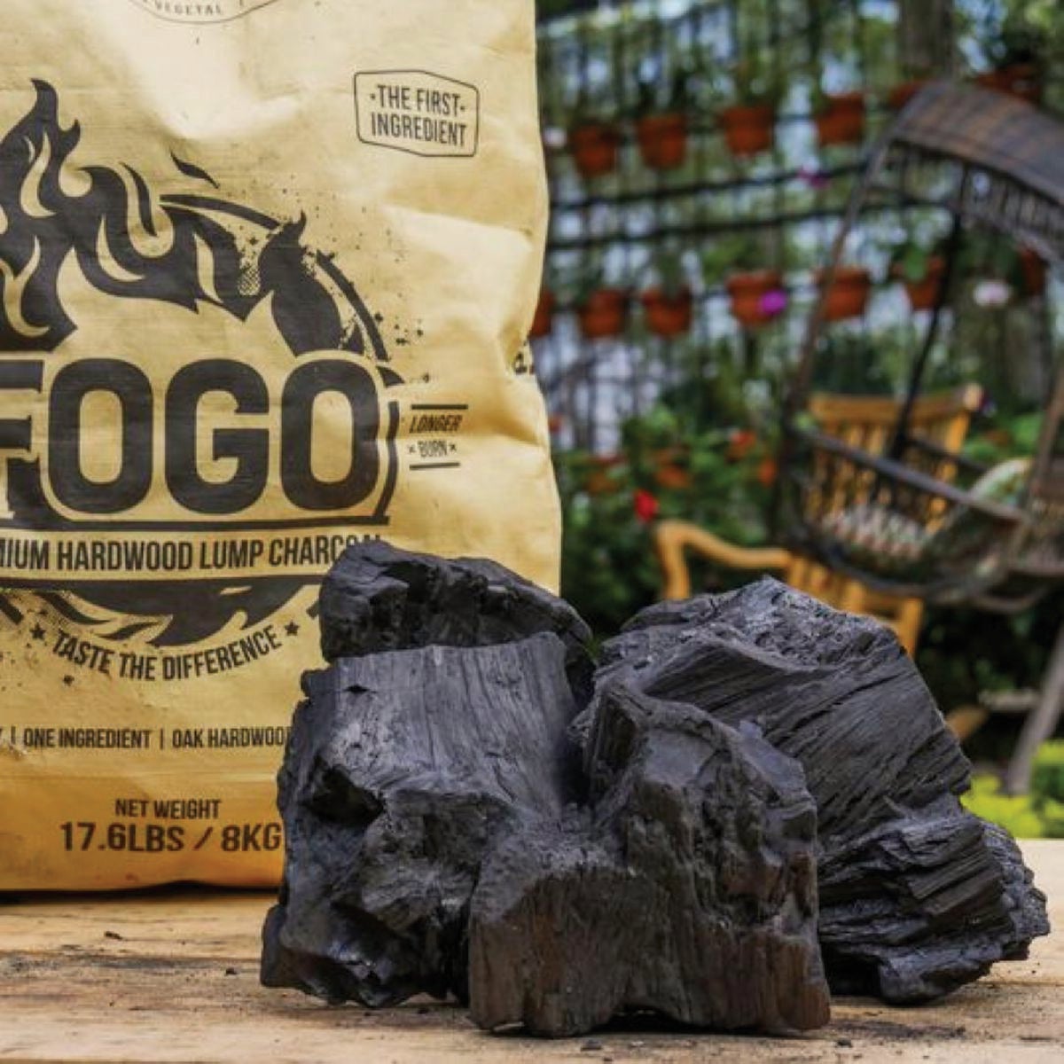 FOGO 17.6 Lb. Super Premium Hardwood Lump Charcoal Image 1