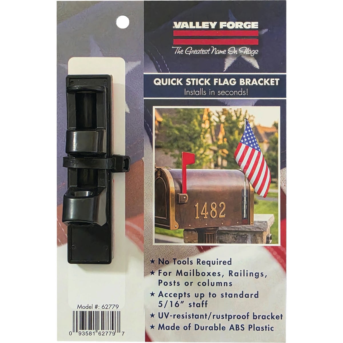 Valley Forge Mailbox Quickstick Bracket