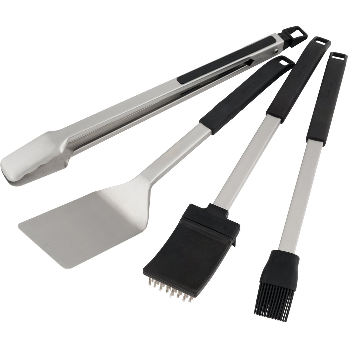 Broil King Baron Series Stainless Steel BBQ Tool Set (4-Piece)