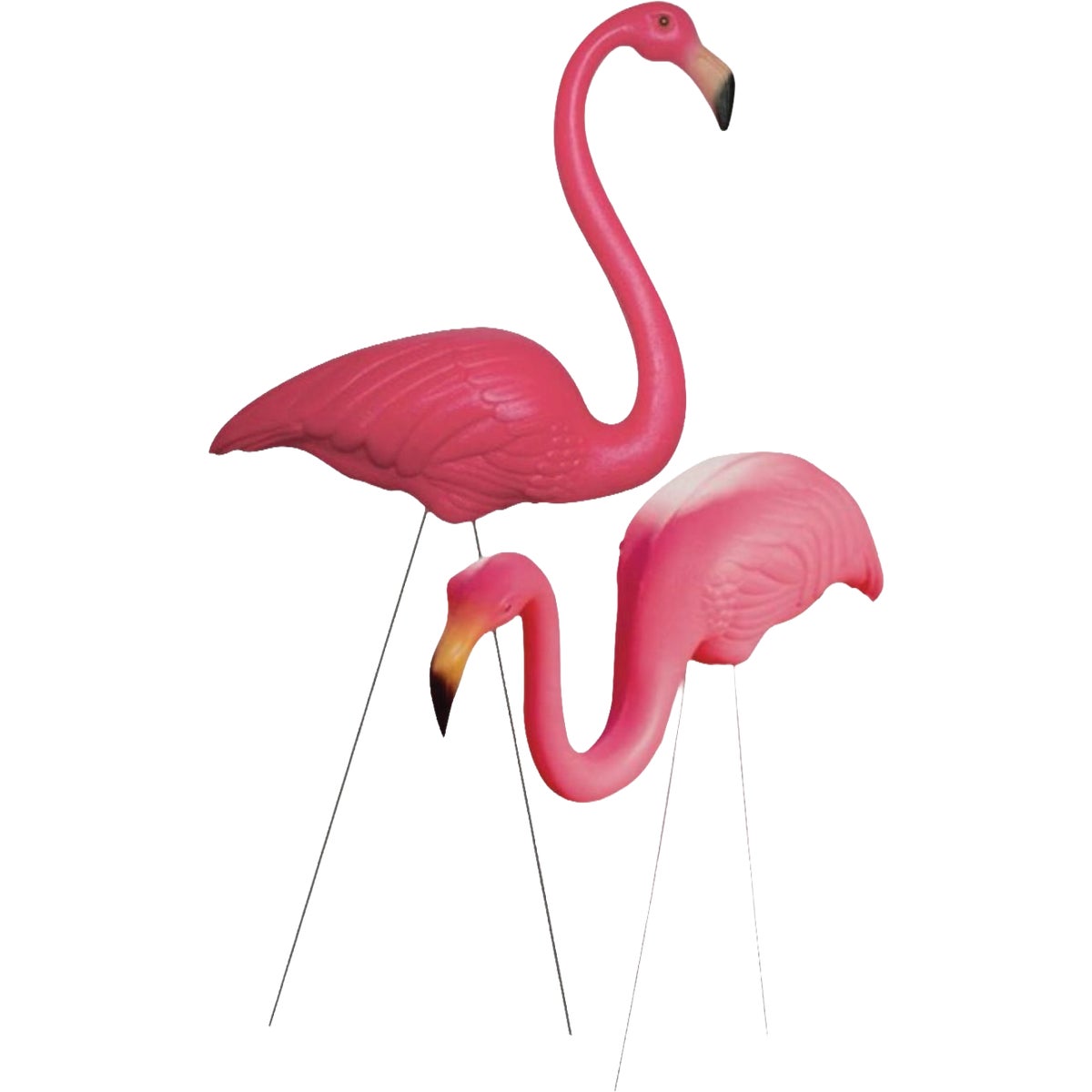 Union Products Original Featherstone Pink Flamingo Lawn Ornament Set