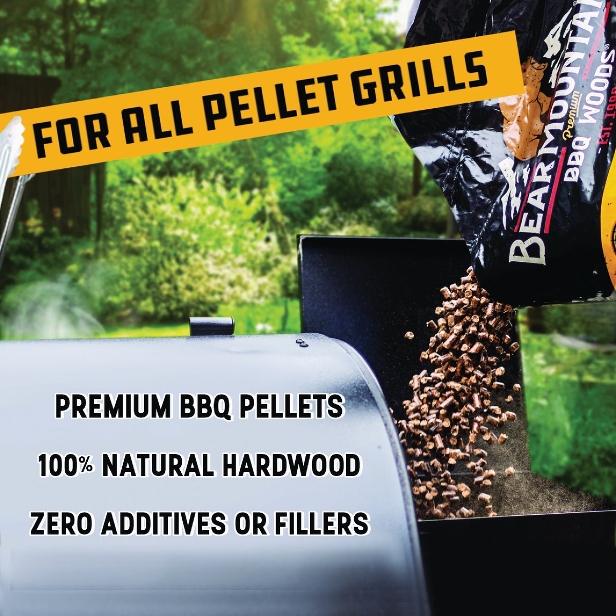 Bear Mountain BBQ Premium Woods 20 Lb. Craft Bold Hardwood Pellets Image 4