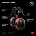3M Pro-Grade 30 dB NRR Earmuff Image 3