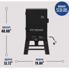 Pit Boss 30 In. 12,500 BTU LP Gas Vertical Smoker Image 2