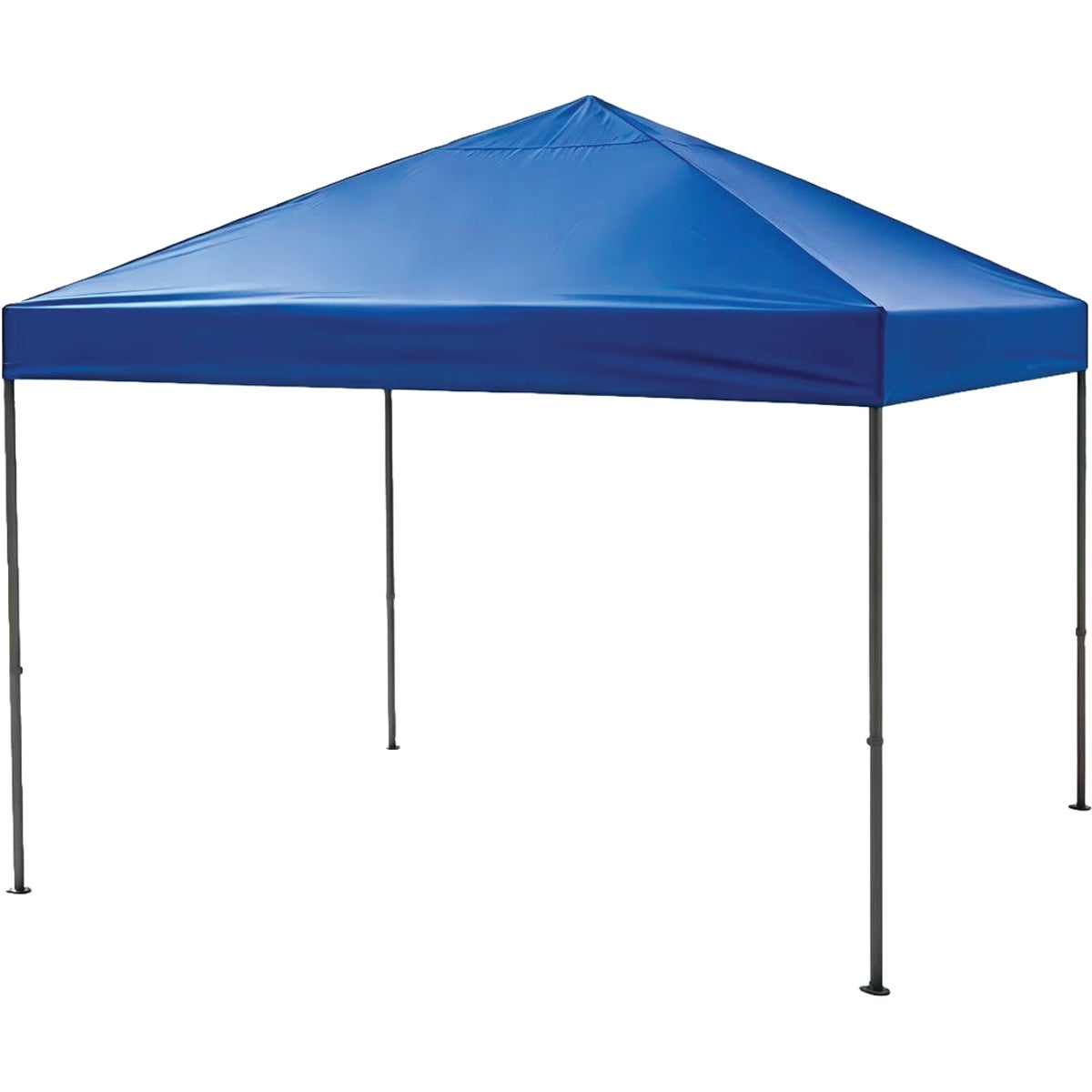 Common Goods 10 Ft. x 10 Ft. Blue Pop-Up Canopy with Straight Leg
