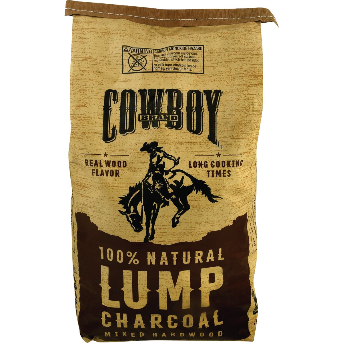 Cowboy 20 Lb. Hardwood Lump Charcoal