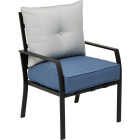 Outdoor Expressions Azure 4-Piece Gray Chat Set with PFAS-Free Fabric Image 5