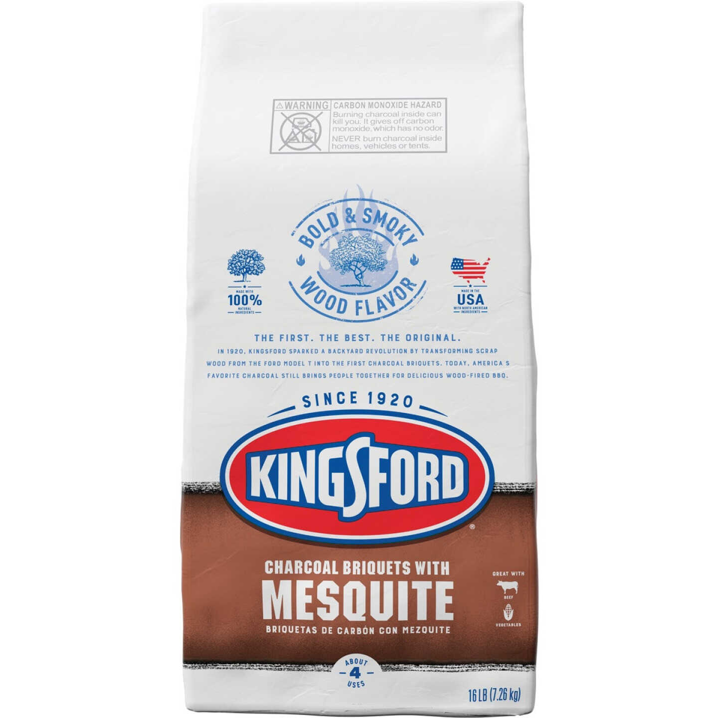 Kingsford 16 Lb. Mesquite Briquets Charcoal Image 1