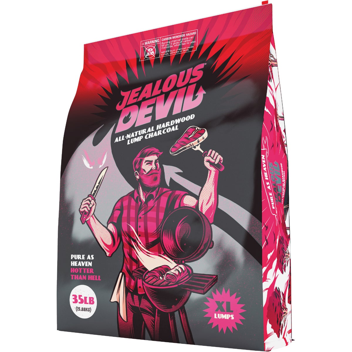 Jealous Devil 35 Lb. Hardwood Lump Charcoal Image 1