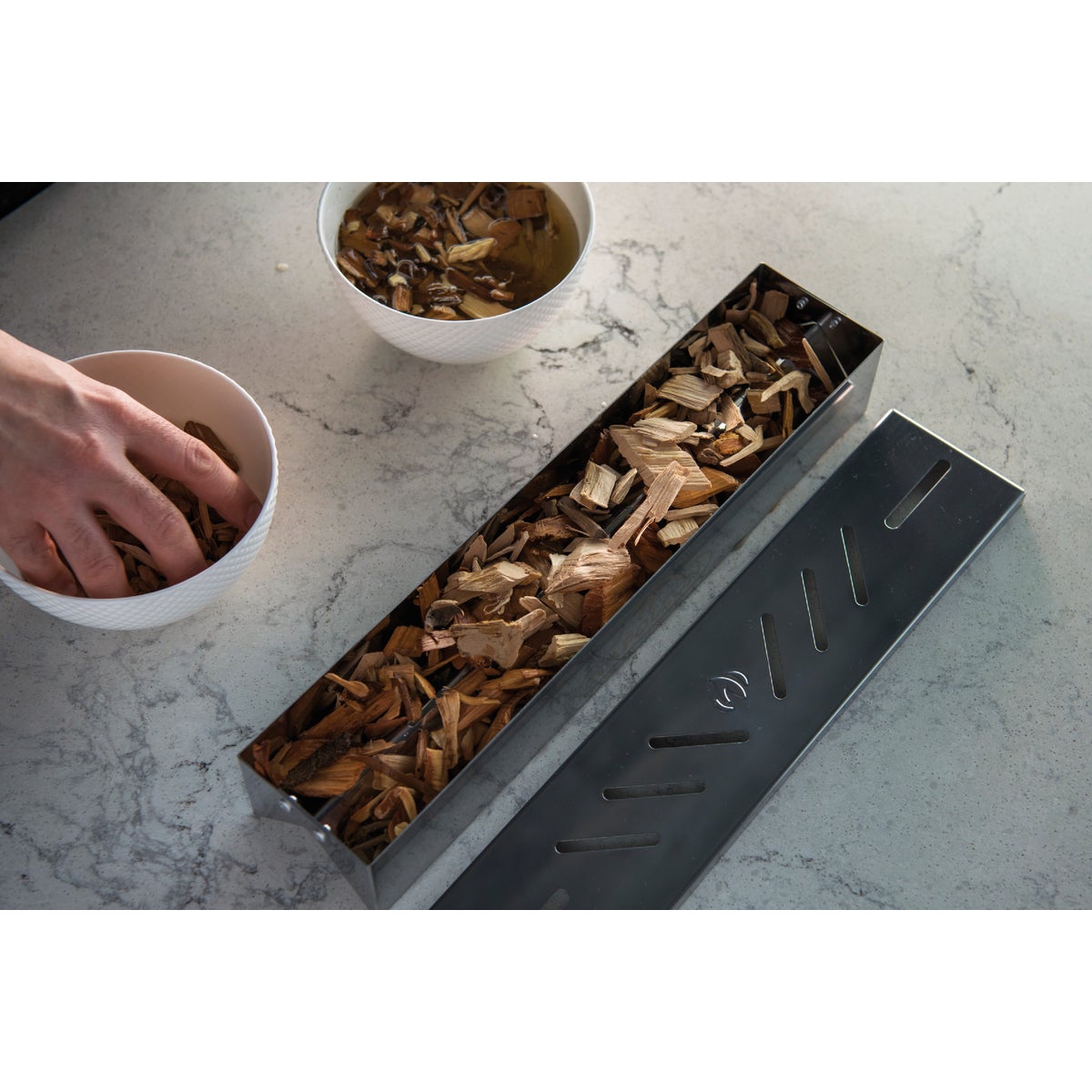 Napoleon Stainless Steel Smoker Box Image 4