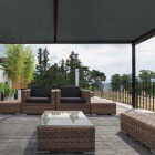 Coolaroo 6 Ft. x 15 Ft. Graphite 90% UV Sun Protection Shade Fabric Image 2