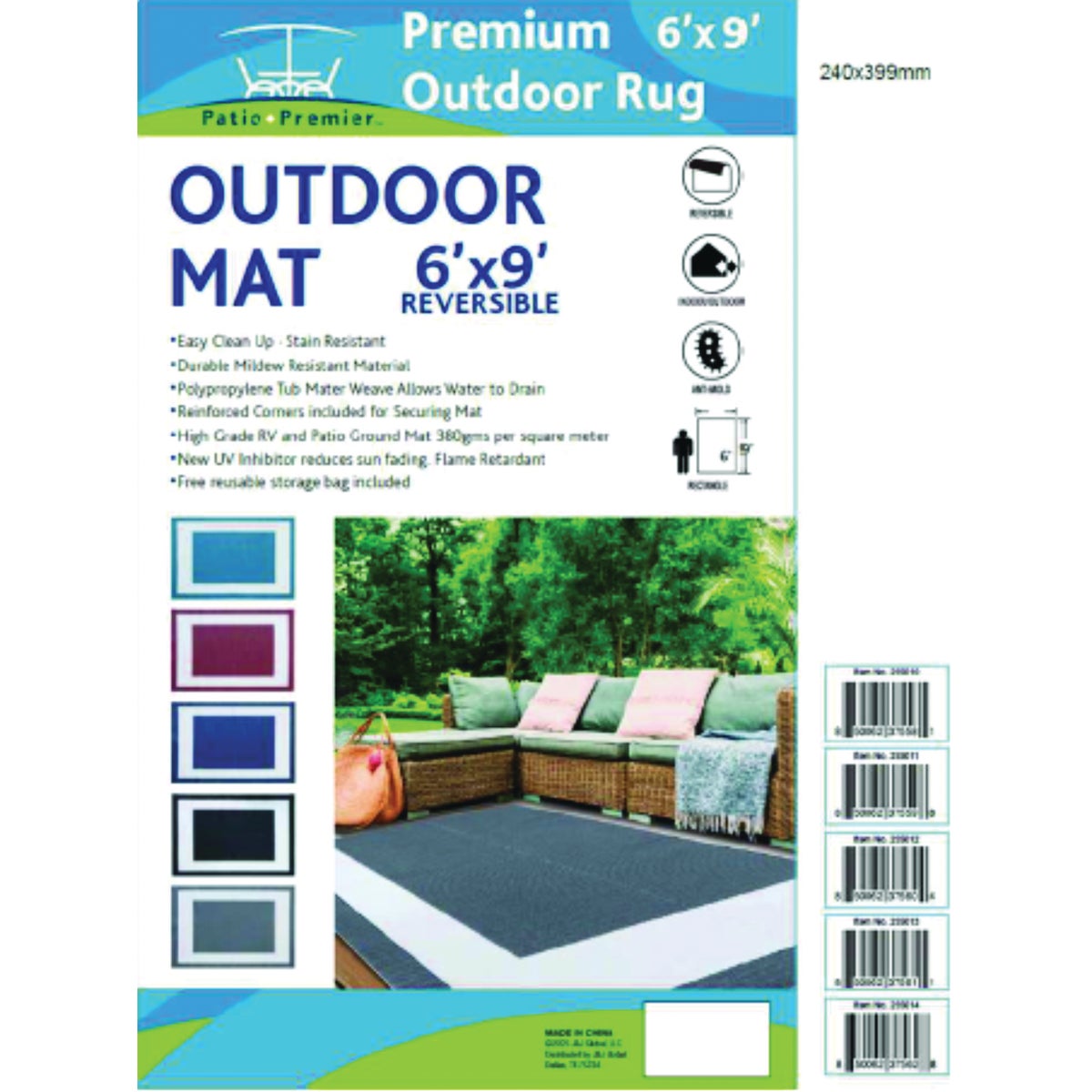 Patio Premier 6 Ft. x 9 Ft. Outdoor Rug
