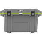 Pelican Elite 70 Qt. Cooler, Dark Gray & Green Image 2