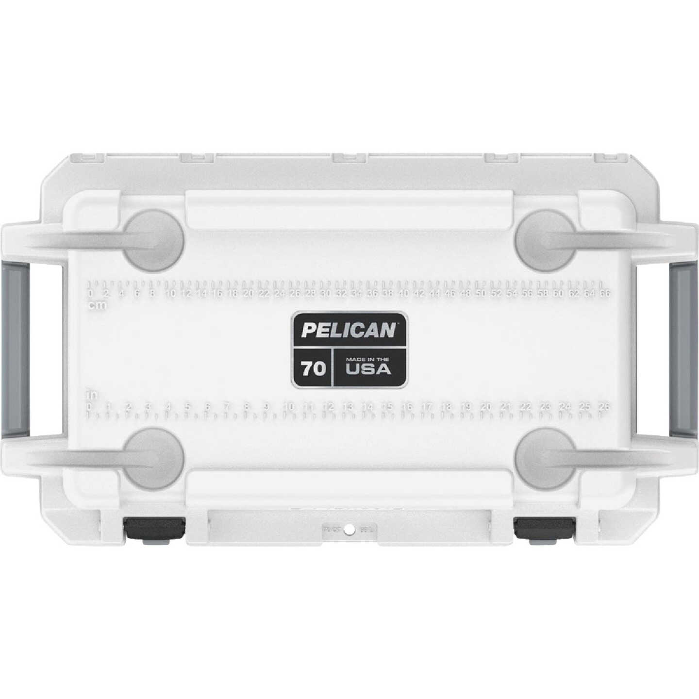 Pelican Elite 70 Qt. Cooler, White & Gray Image 4