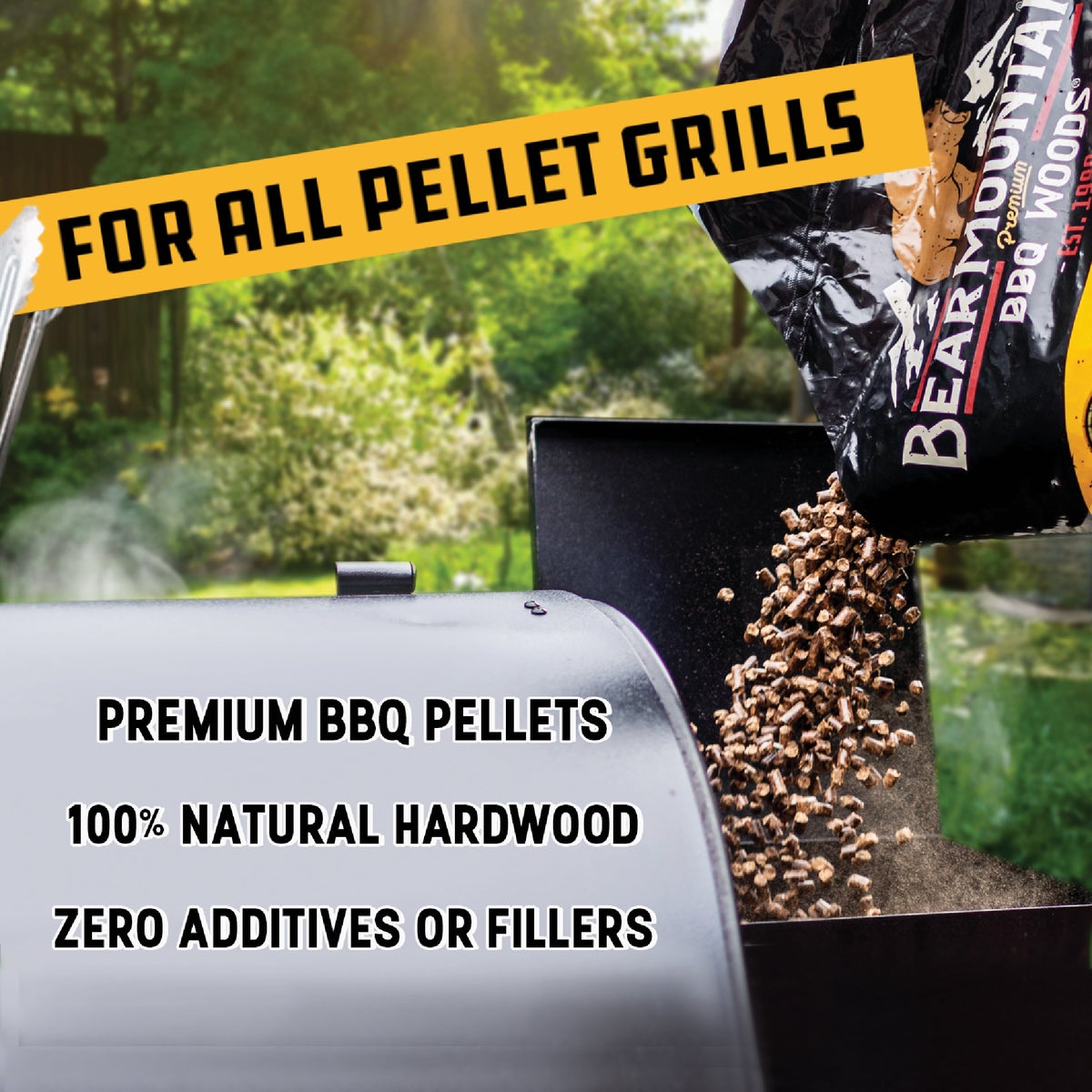 Bear Mountain BBQ Premium Woods 20 Lb. Apple Wood Pellet Image 2