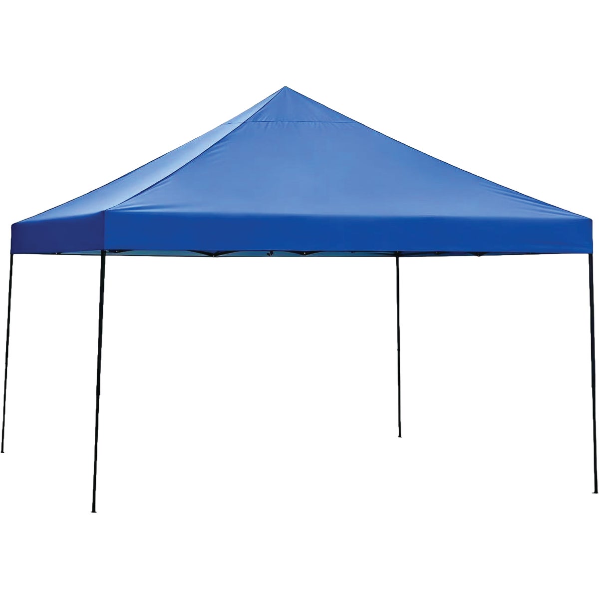 Common Goods 12 Ft. x 12 Ft. Blue Pop-Up Canopy with Straight Leg