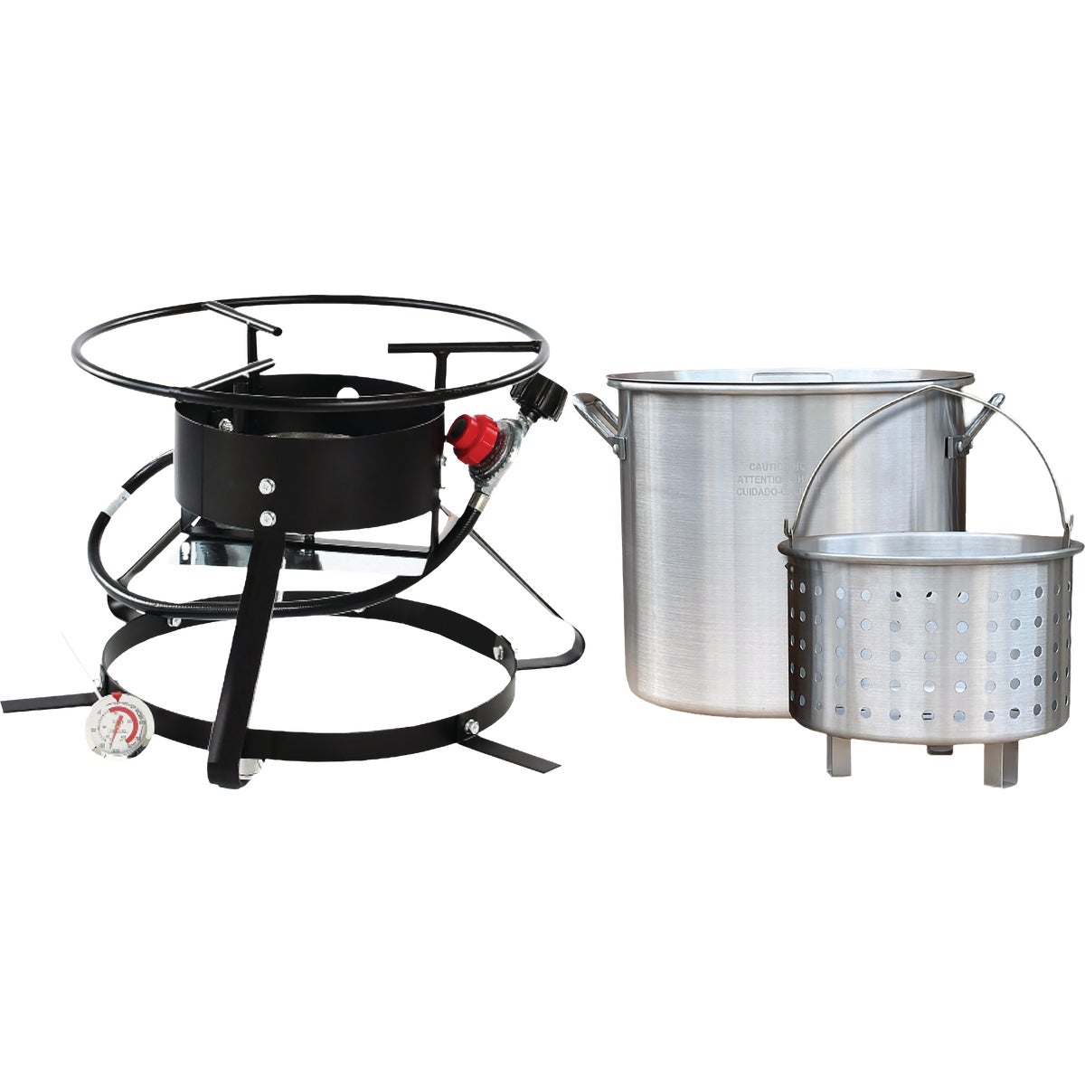 King Kooker 12 In. 32 Qt. Portable Propane Outdoor Cooker Kit