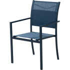 Heavy Duty Steel Blue Sling Chair Image 1