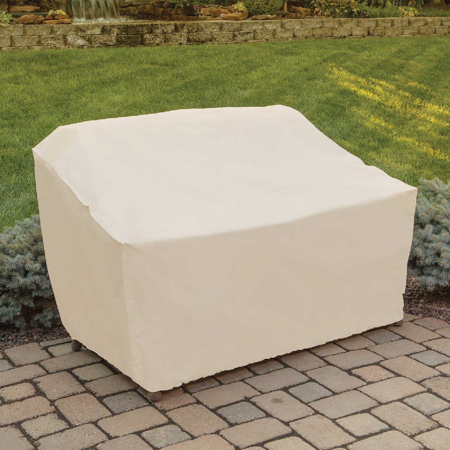 Backyard Basics 60 In. Patio Loveseat Cover Image 2