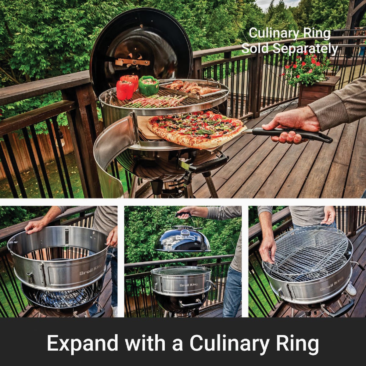 Broil King Crown 22.5 In. Advanced Kettle Grill Image 5