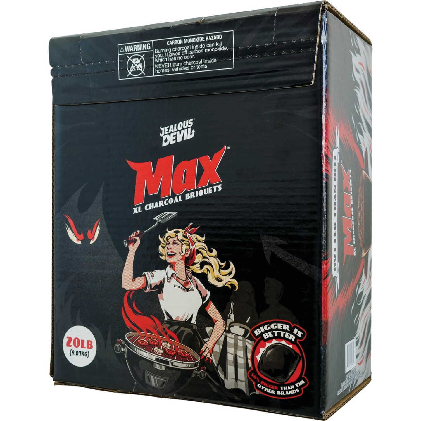 Jealous Devil Max 20 Lb. Hardwood Charcoal Briquets Image 1