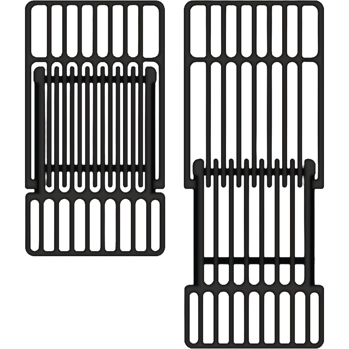 Charbroil Universal Adjustable 7.75 In. W Porcelain-Coated Cast Iron Grate Image 3