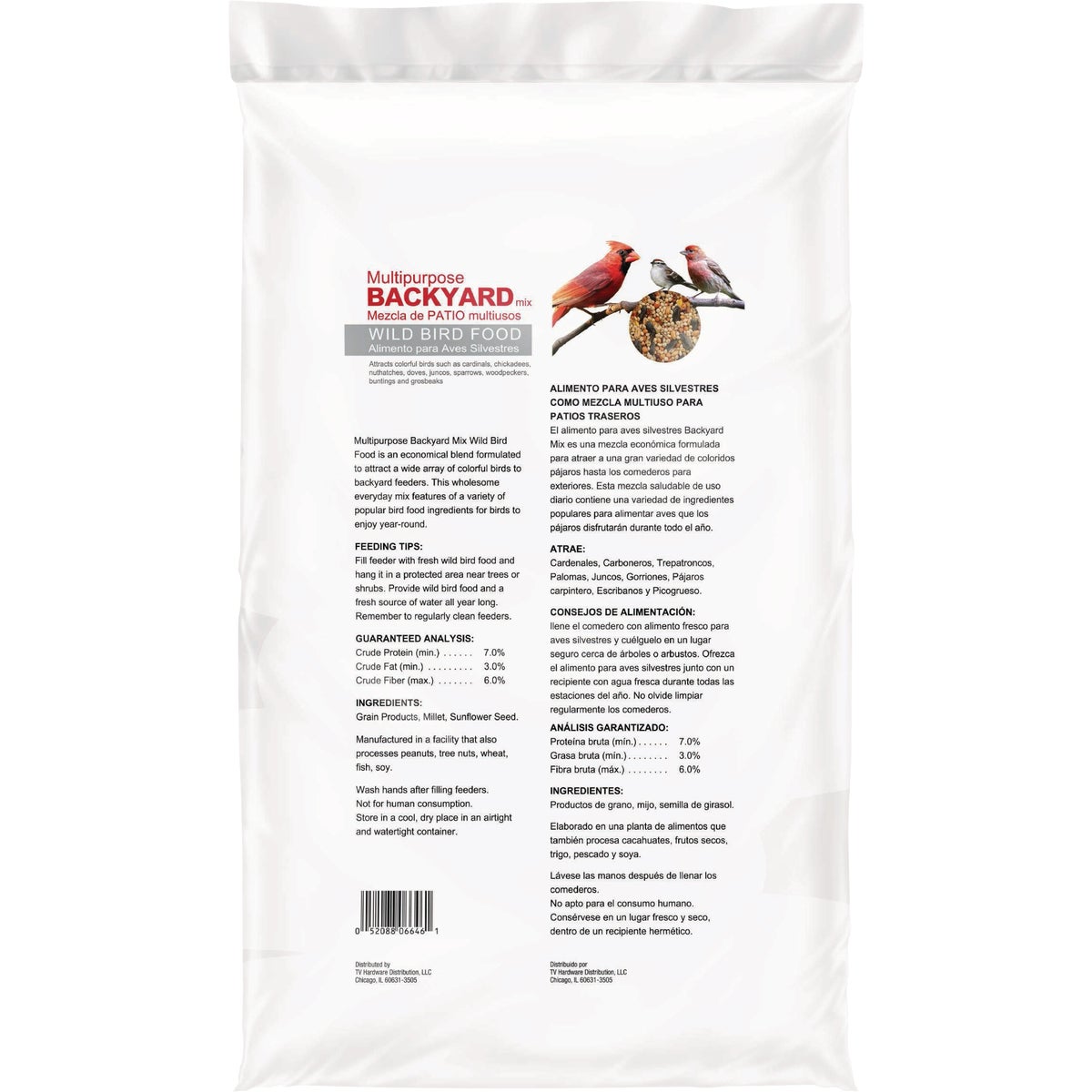 True Value 20 Lb. Multipurpose Backyard Mix Wild Bird Food Image 2