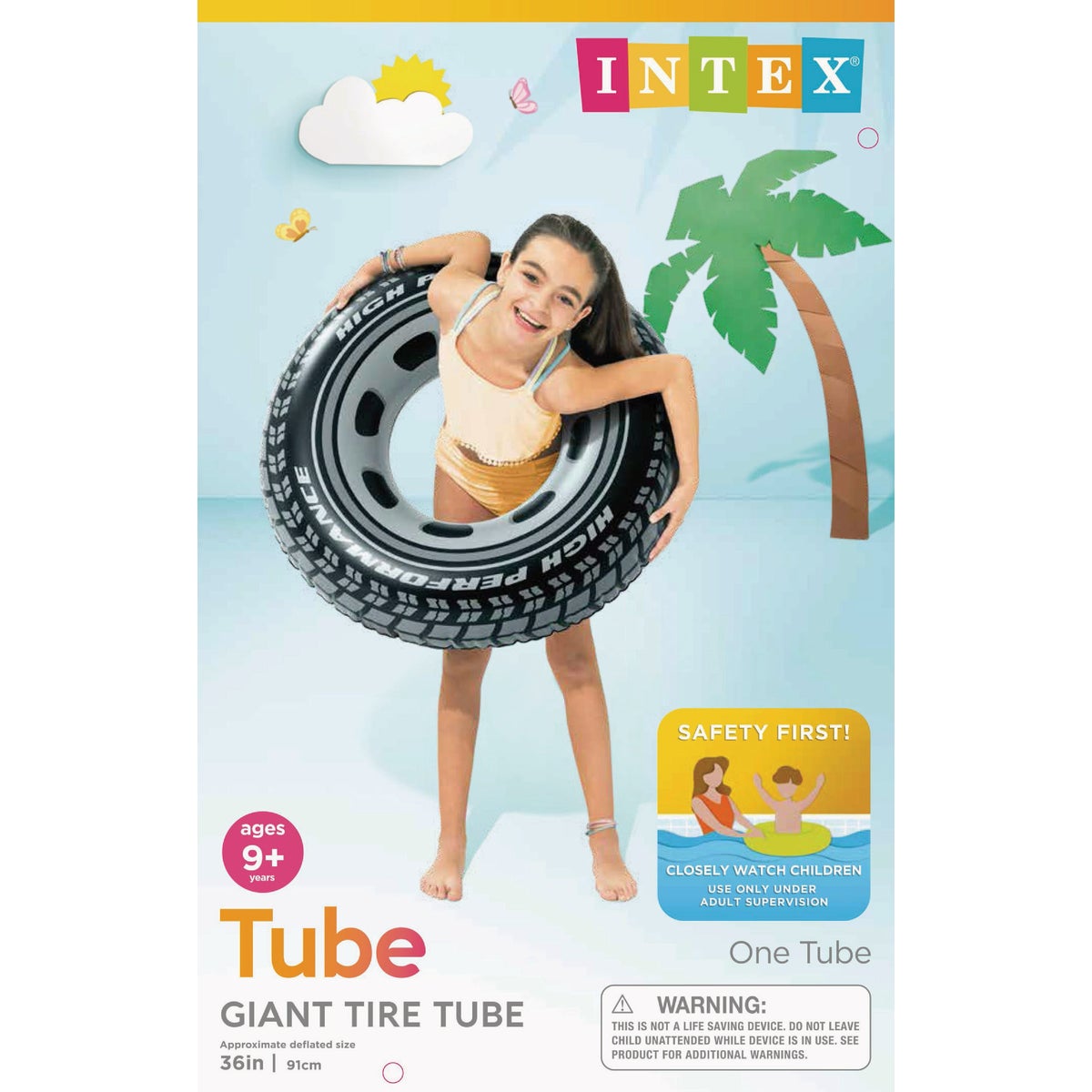 Intex 31 In. Giant Tire Tube Image 2