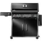 Napoleon Rogue Pro 625 5-Burner Natural Gas Grill with Infrared Side Burner, Black Image 5