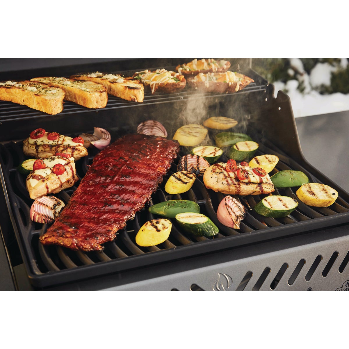 Napoleon Freestyle 365 Natural Gas Grill, Graphite Gray Image 2