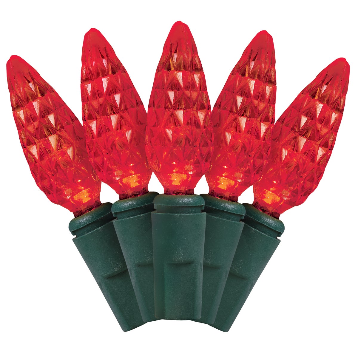 Home Impressions Red 70-Bulb C6 LED Light Set Image 1