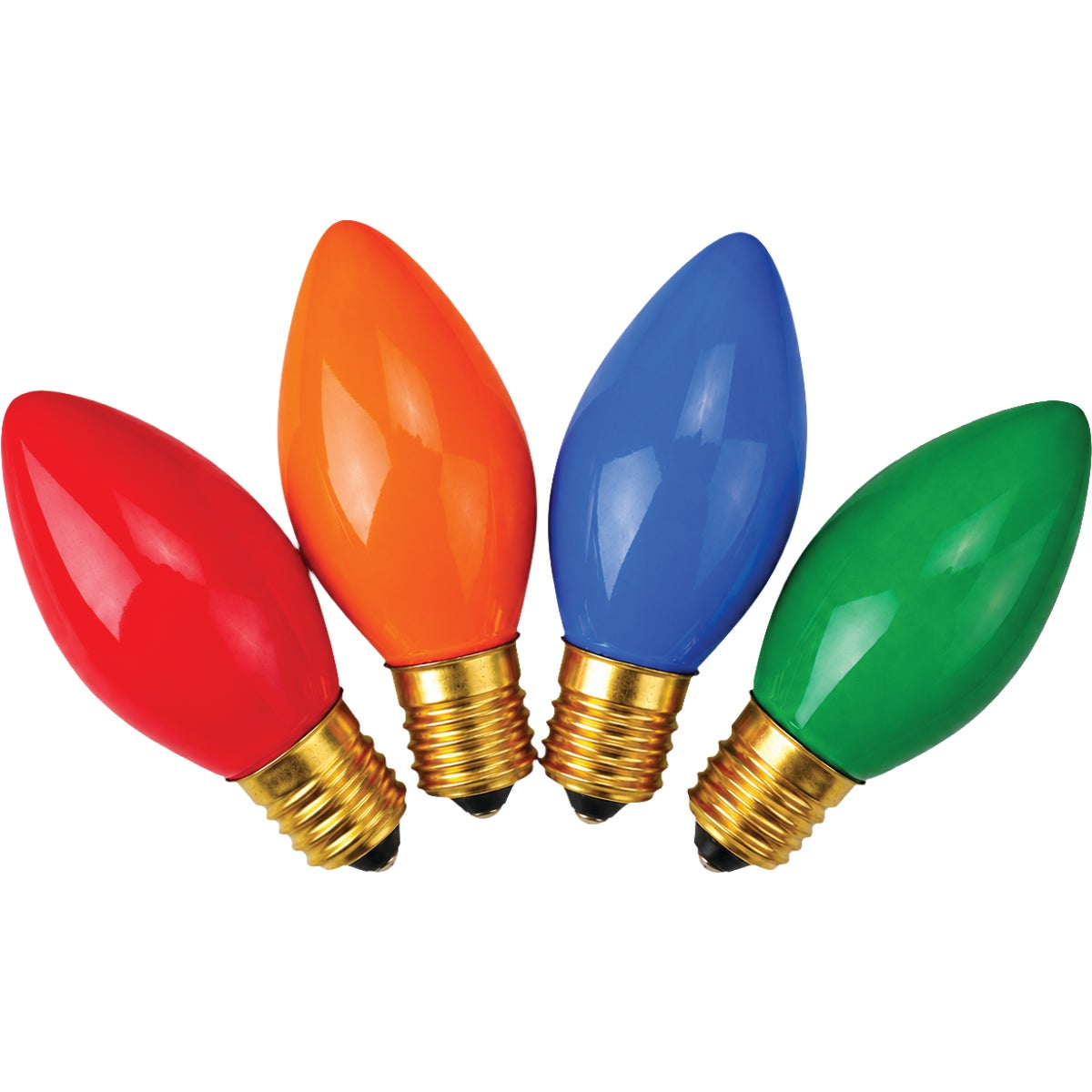 Home Impressions C9 Multi Ceramic 125V Replacement Light Bulb (4-Pack)