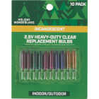 Home Impressions Heavy-Duty Mini Multi 2.5V Replacement Light Bulb (10-Pack) Image 2