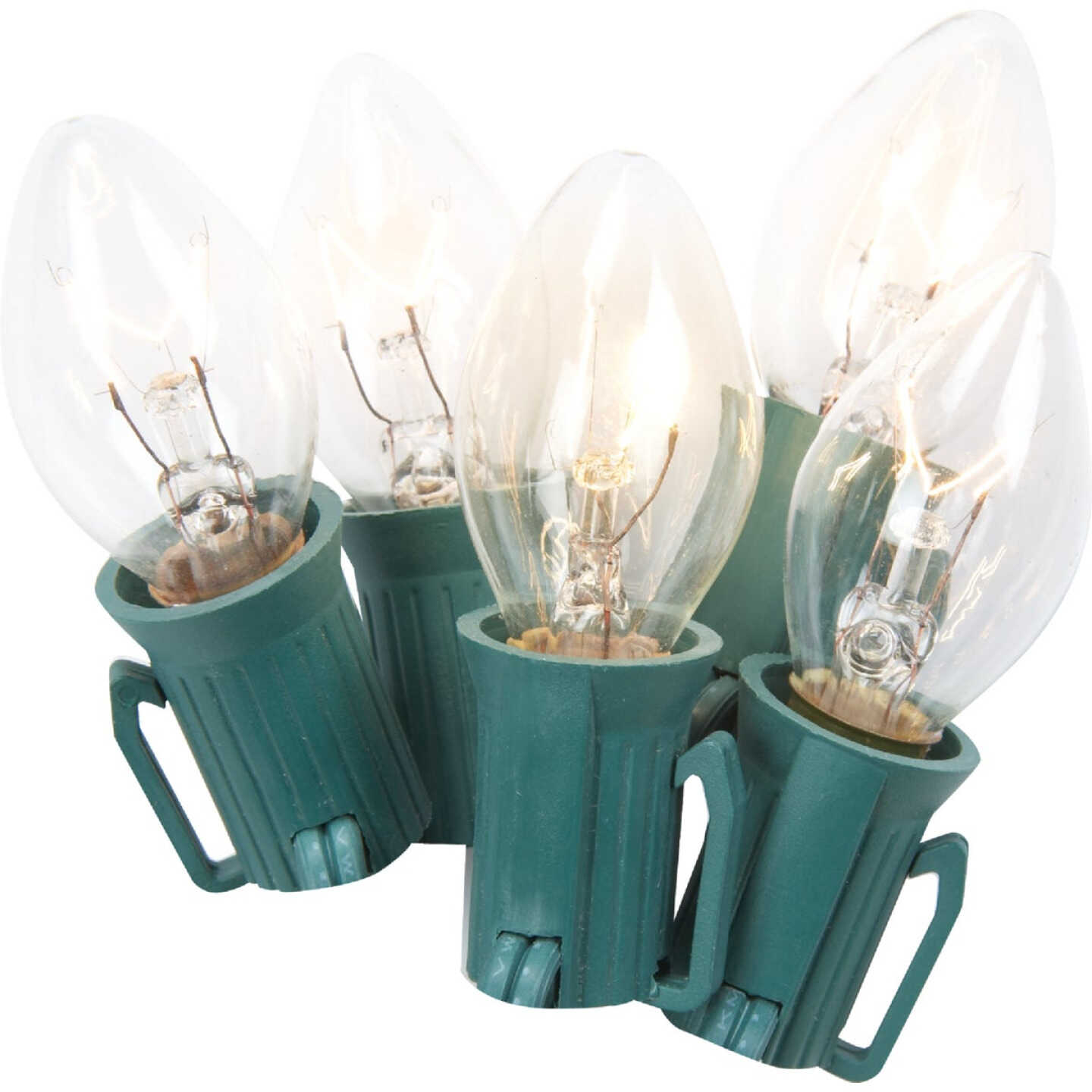 Home Impressions Clear 25-Bulb C7 Incandescent Light Set Image 3