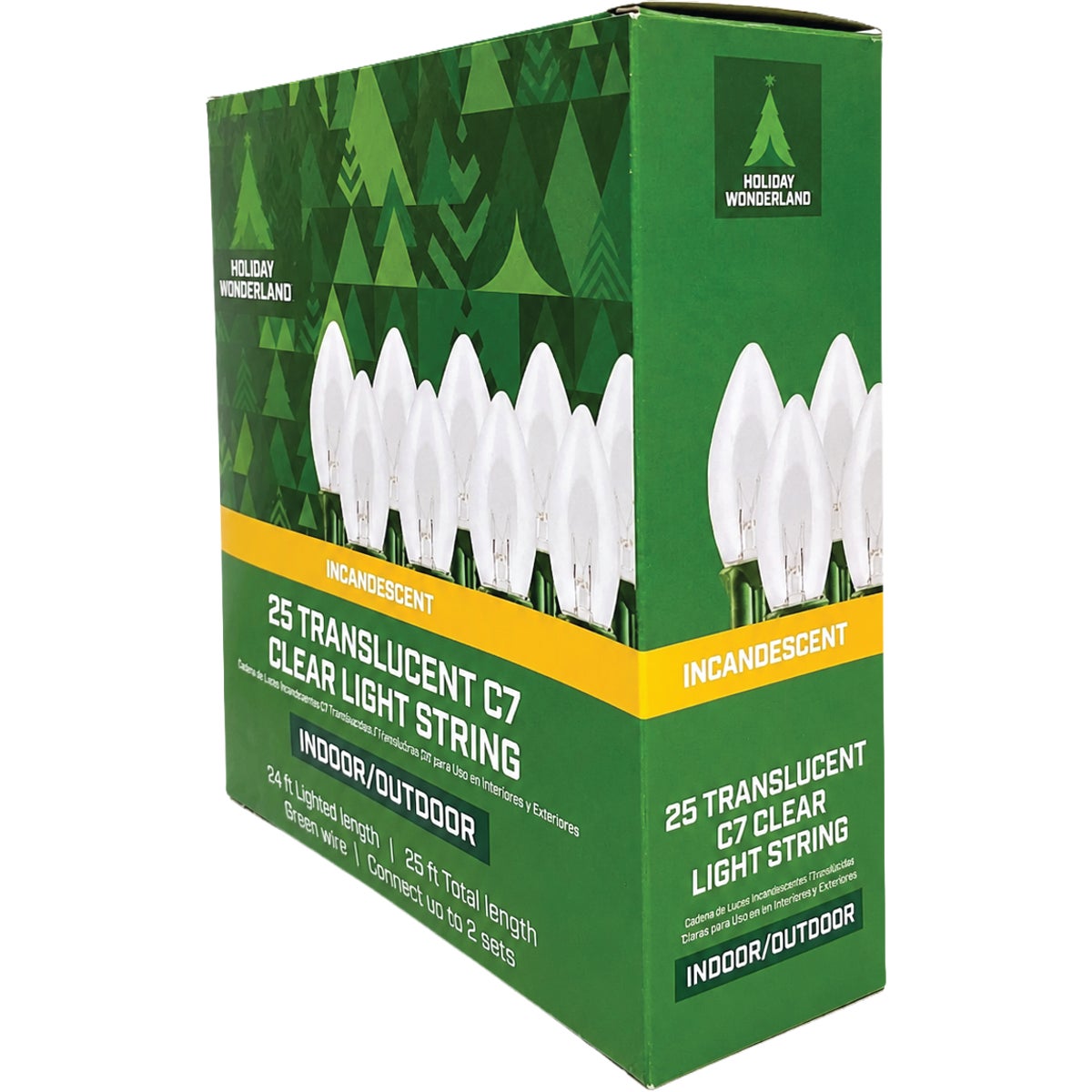 Home Impressions Clear 25-Bulb C7 Incandescent Light Set Image 5
