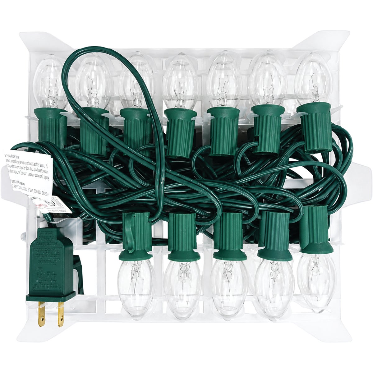 Home Impressions Clear 25-Bulb C9 Incandescent Light Set Image 6