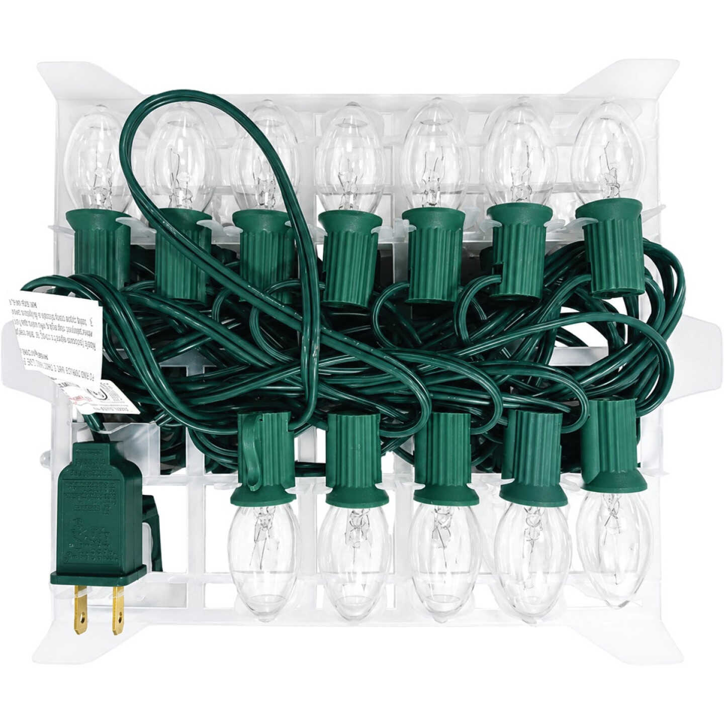 Home Impressions Clear 25-Bulb C9 Incandescent Light Set Image 6