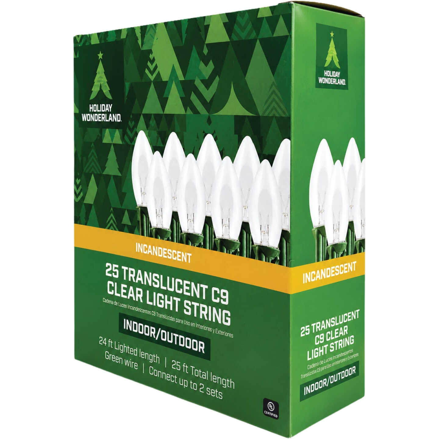 Home Impressions Clear 25-Bulb C9 Incandescent Light Set Image 5