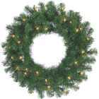 24" PRELIT JCKSN WREATH Image 1