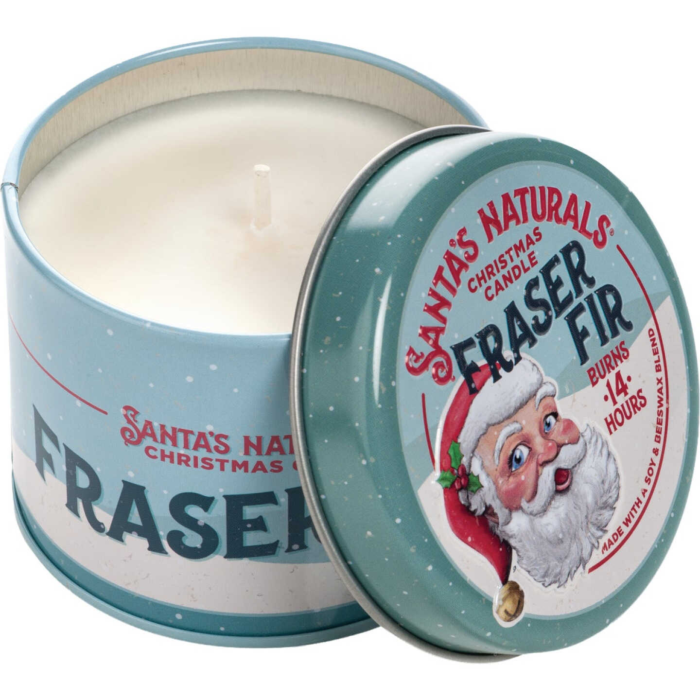 Santa's Naturals 3.5 Oz. Fraser Fir Candle Image 1