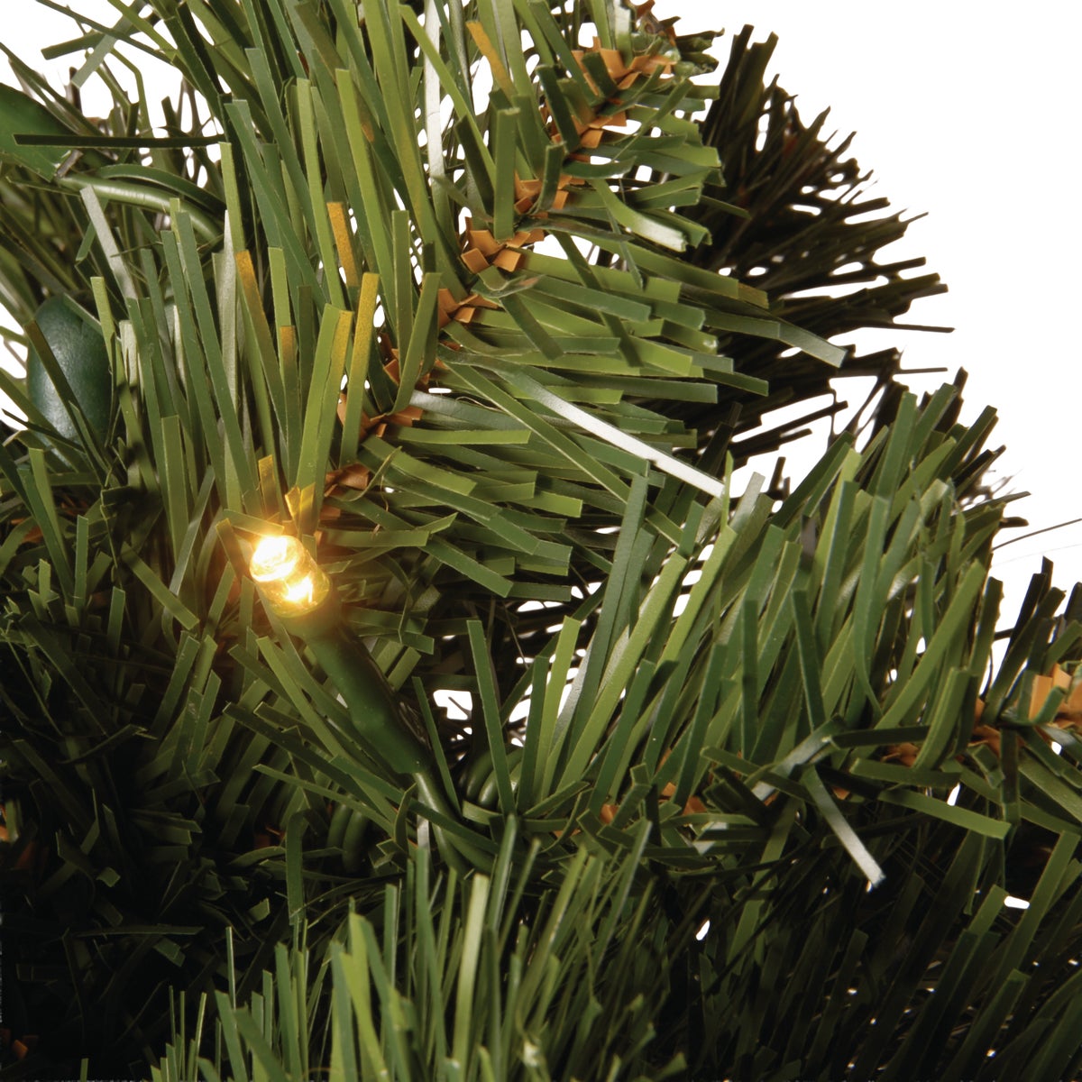 National Tree Company 2 Ft. Warm White LED Noble Spruce Tree with Burlap Bag Image 2