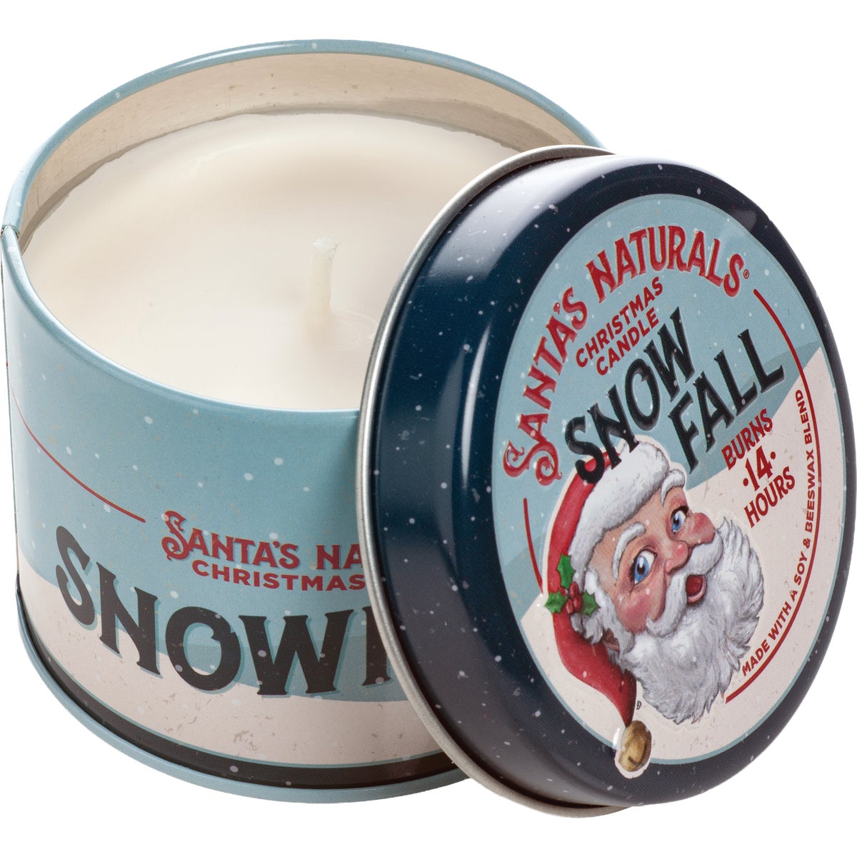 Santa's Naturals 3.5 Oz. Snow Fall Candle