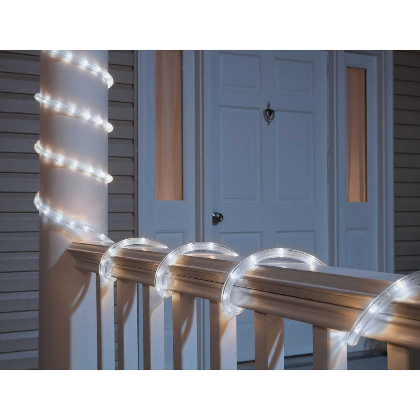 Sylvania 9 Ft. Cool White LED Rope Light Set, 70 Cool White LEDs Image 1