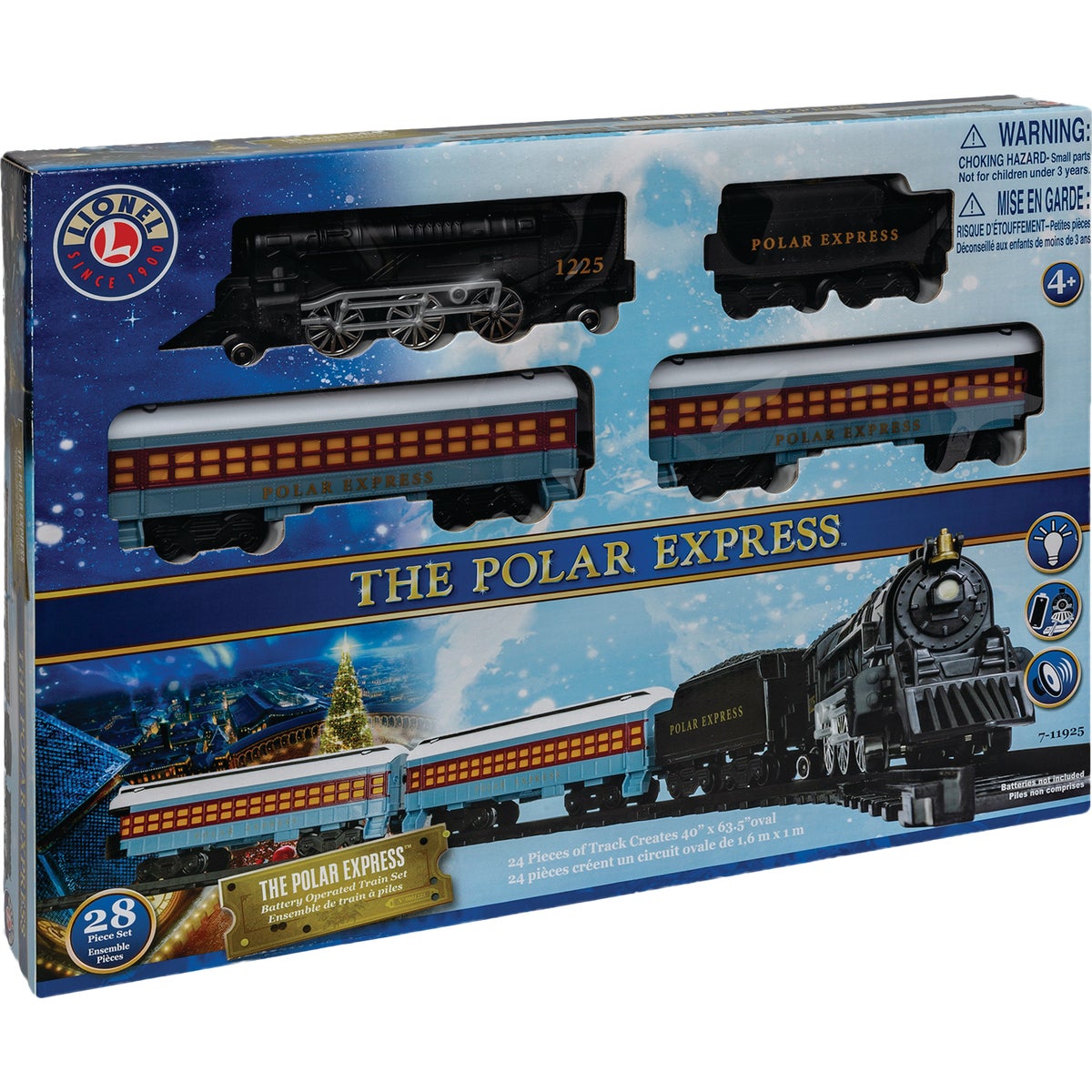 Lionel Polar Express Mini Ready To Play Train Set (28-Piece) Image 2
